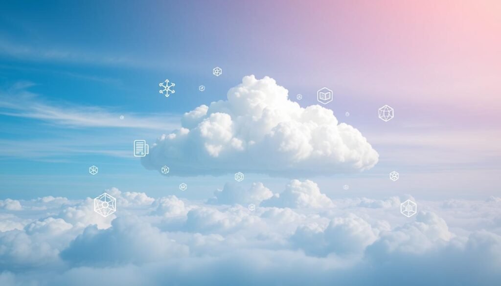A majestic, cloud-like architecture floating amidst a serene, azure sky. In the foreground, various Snowflake platform icons glide effortlessly, representing its key features - data warehousing, data engineering, data science, and data sharing. The middle ground showcases elegant, geometric data structures, symbolizing Snowflake's scalable, elastic, and secure data management capabilities. In the background, a subtle gradient of light and shadow creates a sense of depth, highlighting Snowflake's seamless integration with cloud infrastructure. The overall composition evokes a harmonious fusion of cutting-edge technology and natural elegance, inviting the viewer to explore the power and versatility of the Snowflake Data Platform. A majestic, cloud-like architecture floating amidst a serene, azure sky. In the foreground, various Snowflake platform icons glide effortlessly, representing its key features - data warehousing, data engineering, data science, and data sharing. The middle ground showcases elegant, geometric data structures, symbolizing Snowflake's scalable, elastic, and secure data management capabilities. In the background, a subtle gradient of light and shadow creates a sense of depth, highlighting Snowflake's seamless integration with cloud infrastructure. The overall composition evokes a harmonious fusion of cutting-edge technology and natural elegance, inviting the viewer to explore the power and versatility of the Snowflake Data Platform.