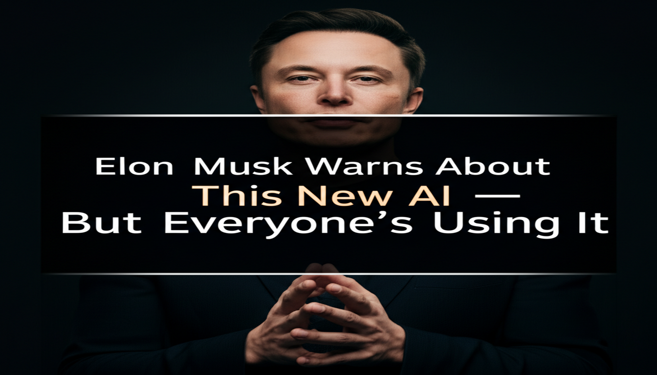 Elon Musk Warns About This New AI - But Everyone's Using It