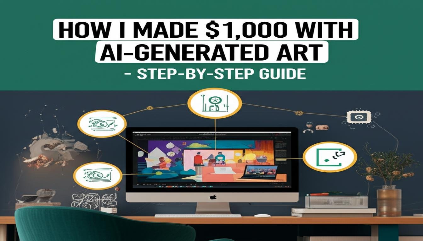 How I Made $1,000 With AI-Generated Art - Step-by-Step Guide