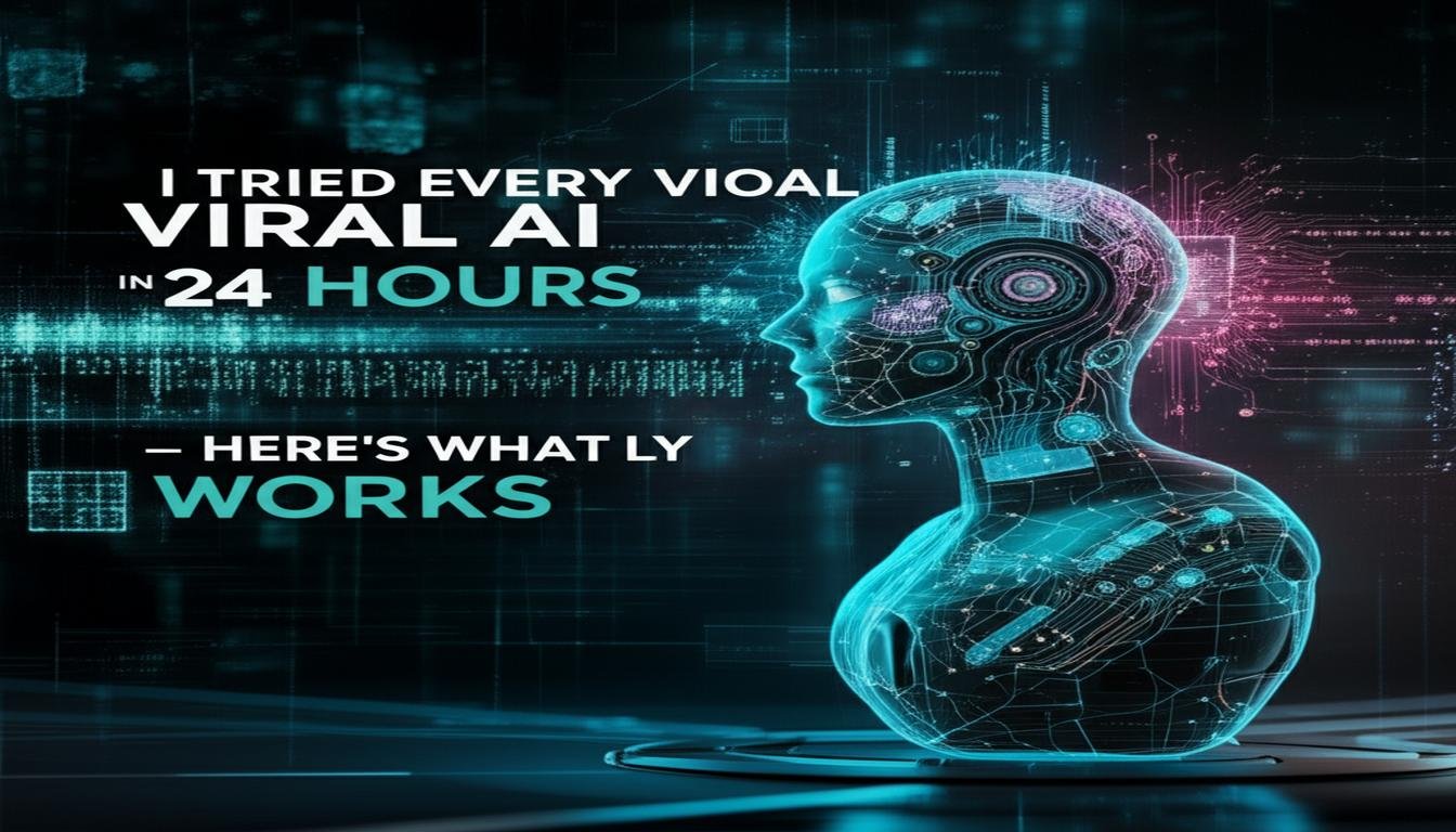 I Tried Every Viral AI Tool in 24 Hours - Here’s What Actually Works