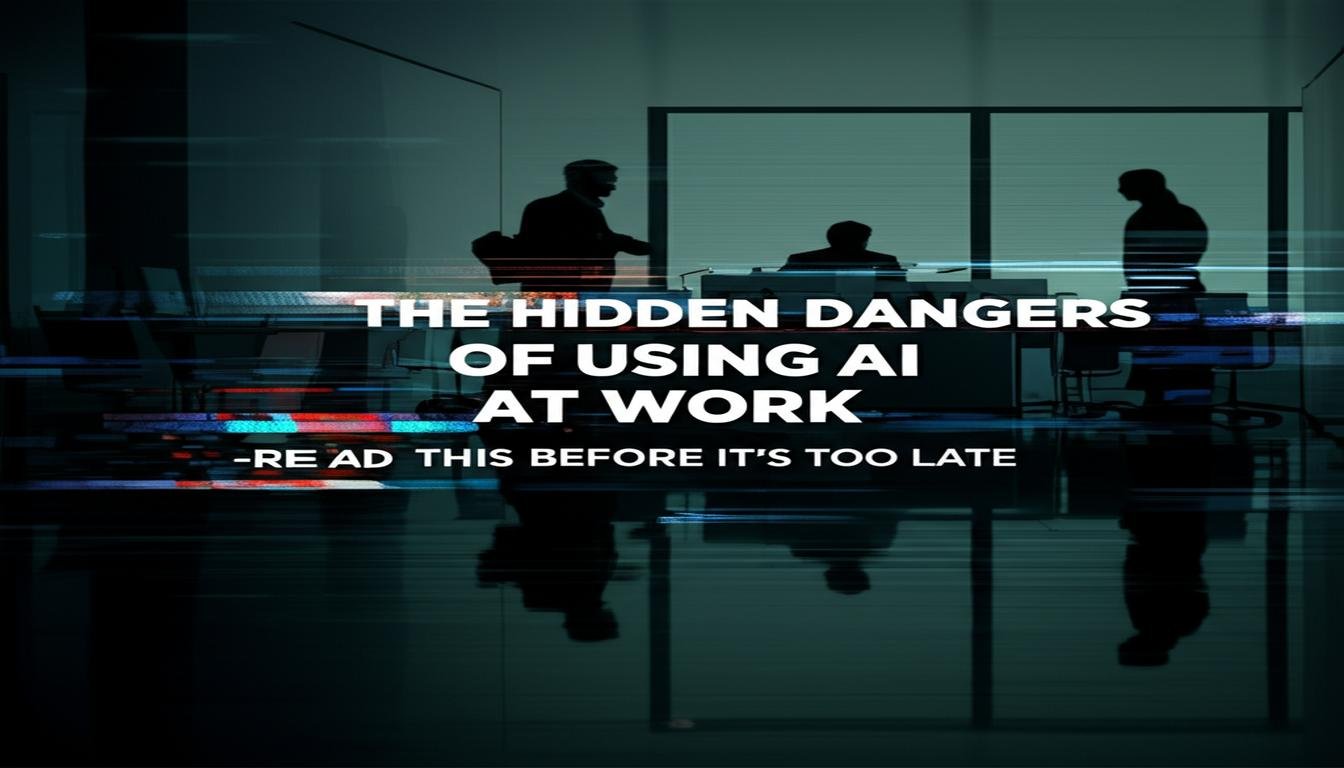The Hidden Dangers of Using AI at Work - Read This Before It's Too Late