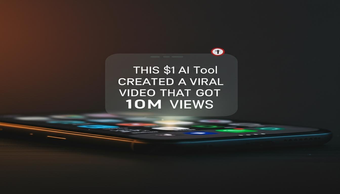 This $1 AI Tool Created a Viral Video That Got 10M Views
