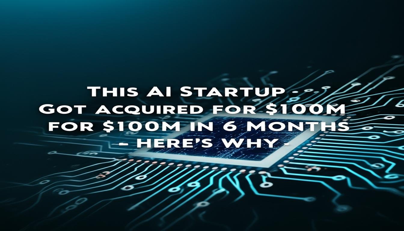 This AI Startup Got Acquired for $100M in 6 Months - Here’s Why