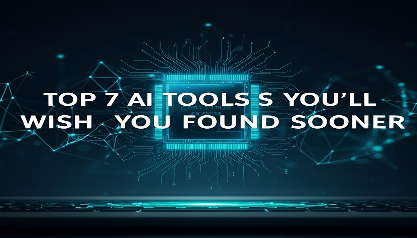 Top 7 AI Tools You’ll Wish You Found Sooner