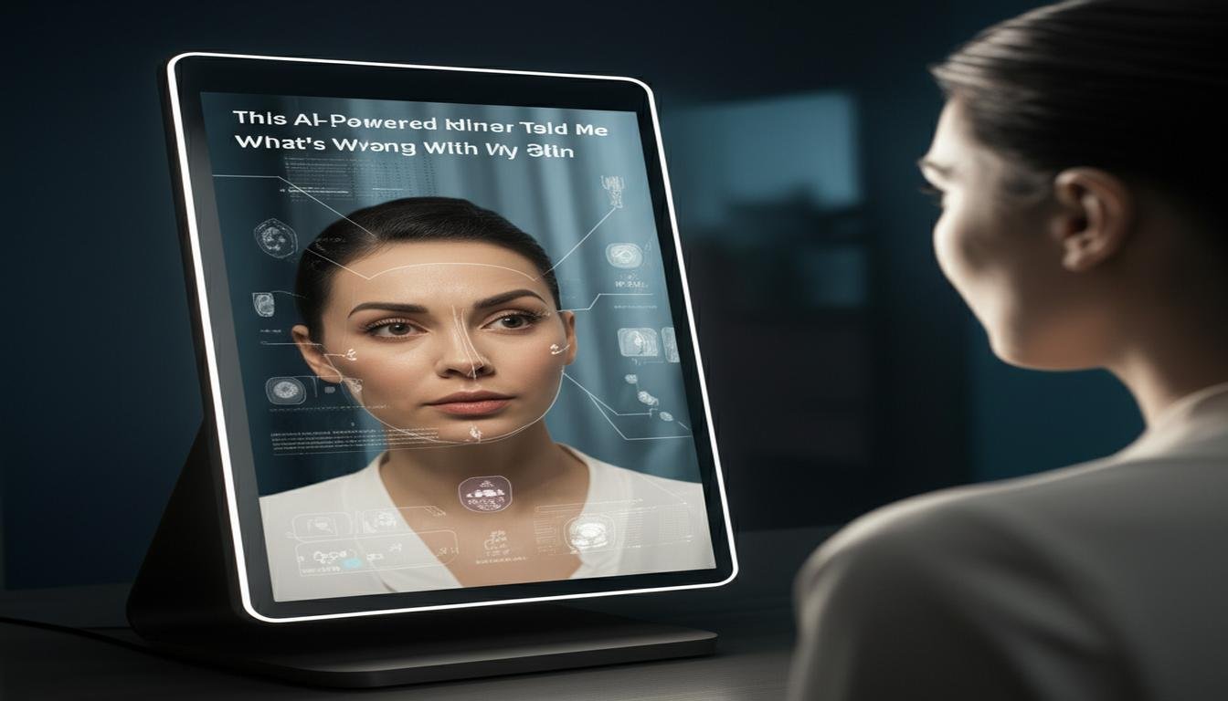 This AI-Powered Mirror Told Me What’s Wrong With My Skin