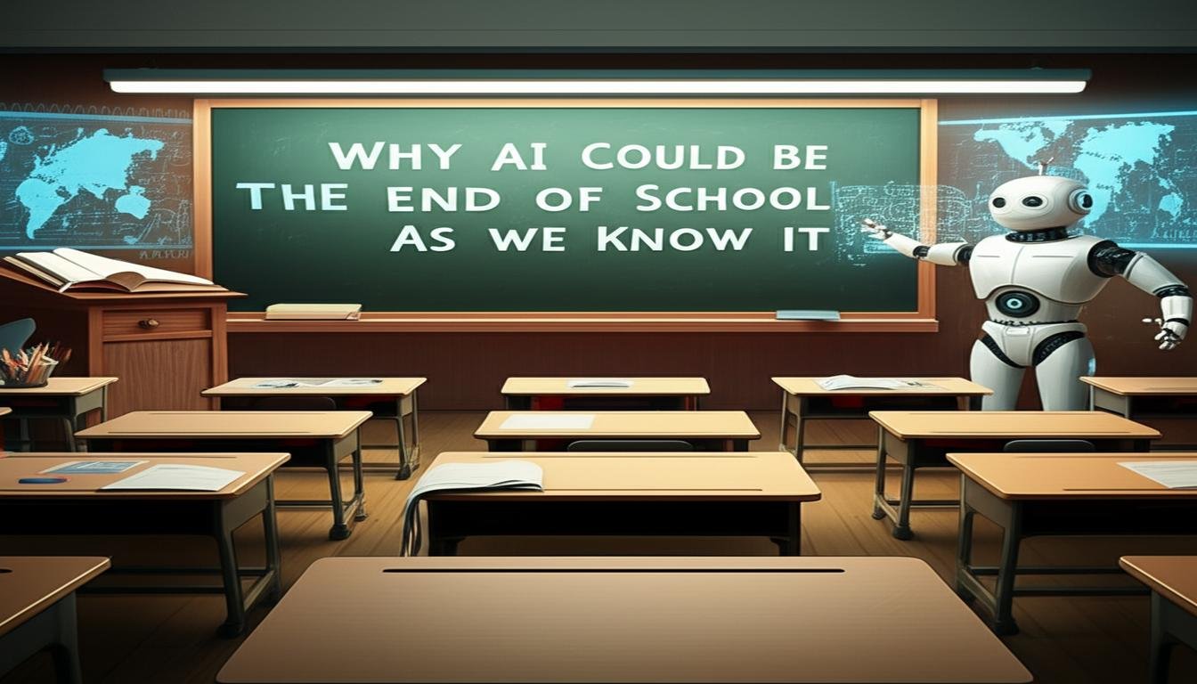 Why AI Could Be the End of School As We Know It