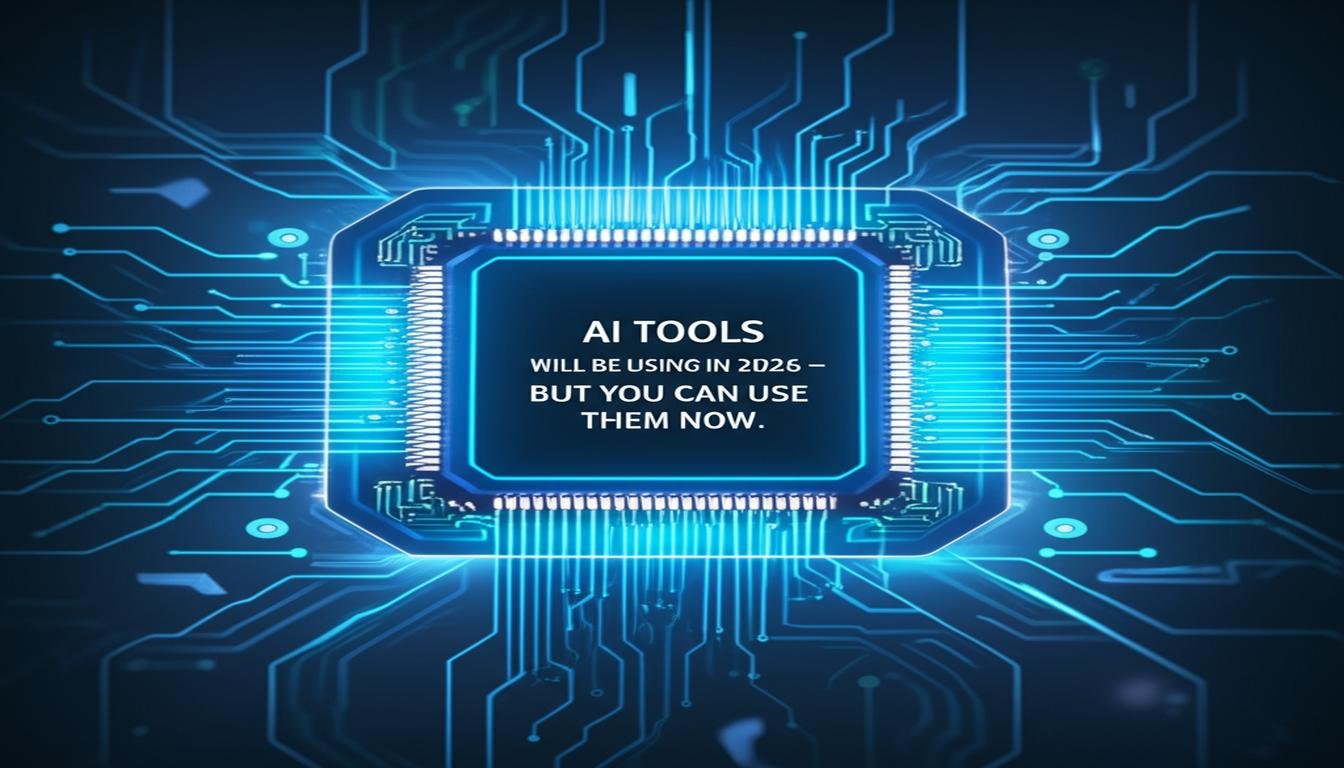 AI Tools Everyone Will Be Using in 2026-But You Can Use Them Now