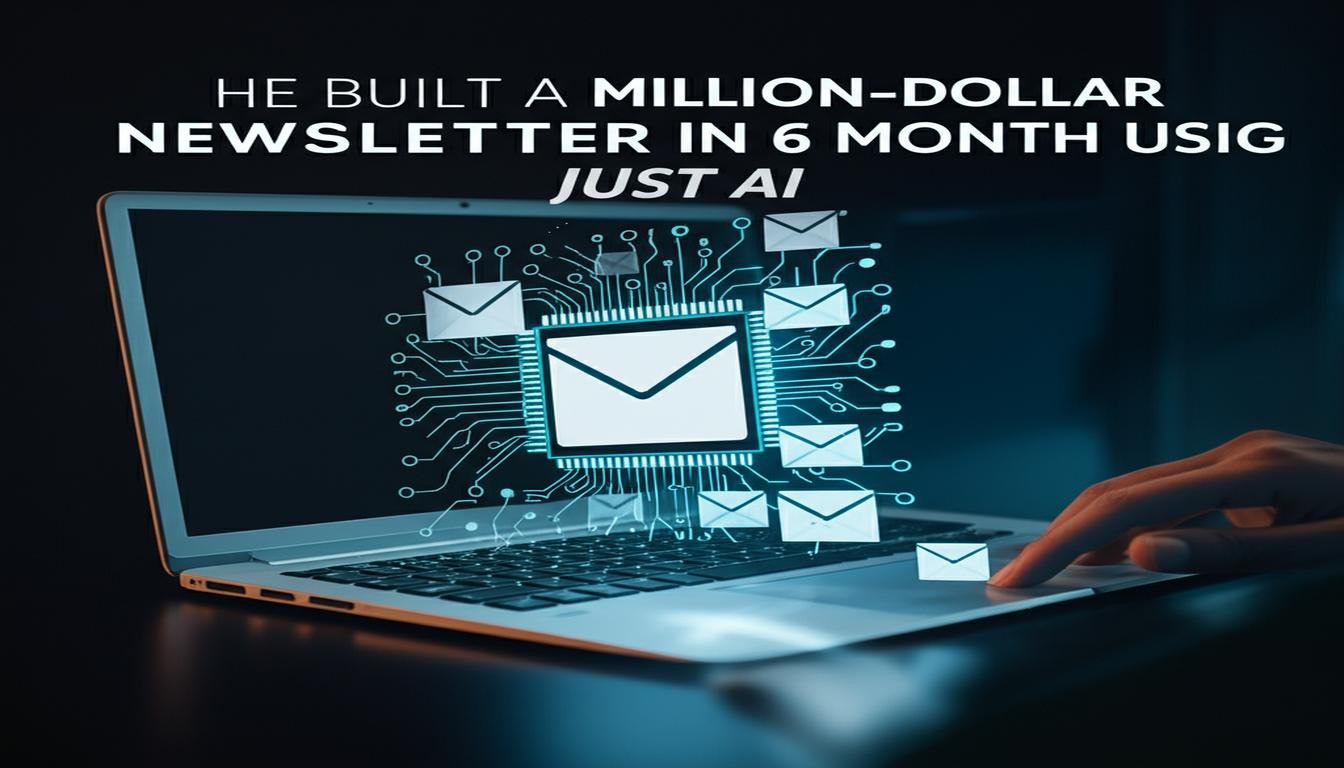 He Built a Million-Dollar Newsletter in 6 Months Using Just AI