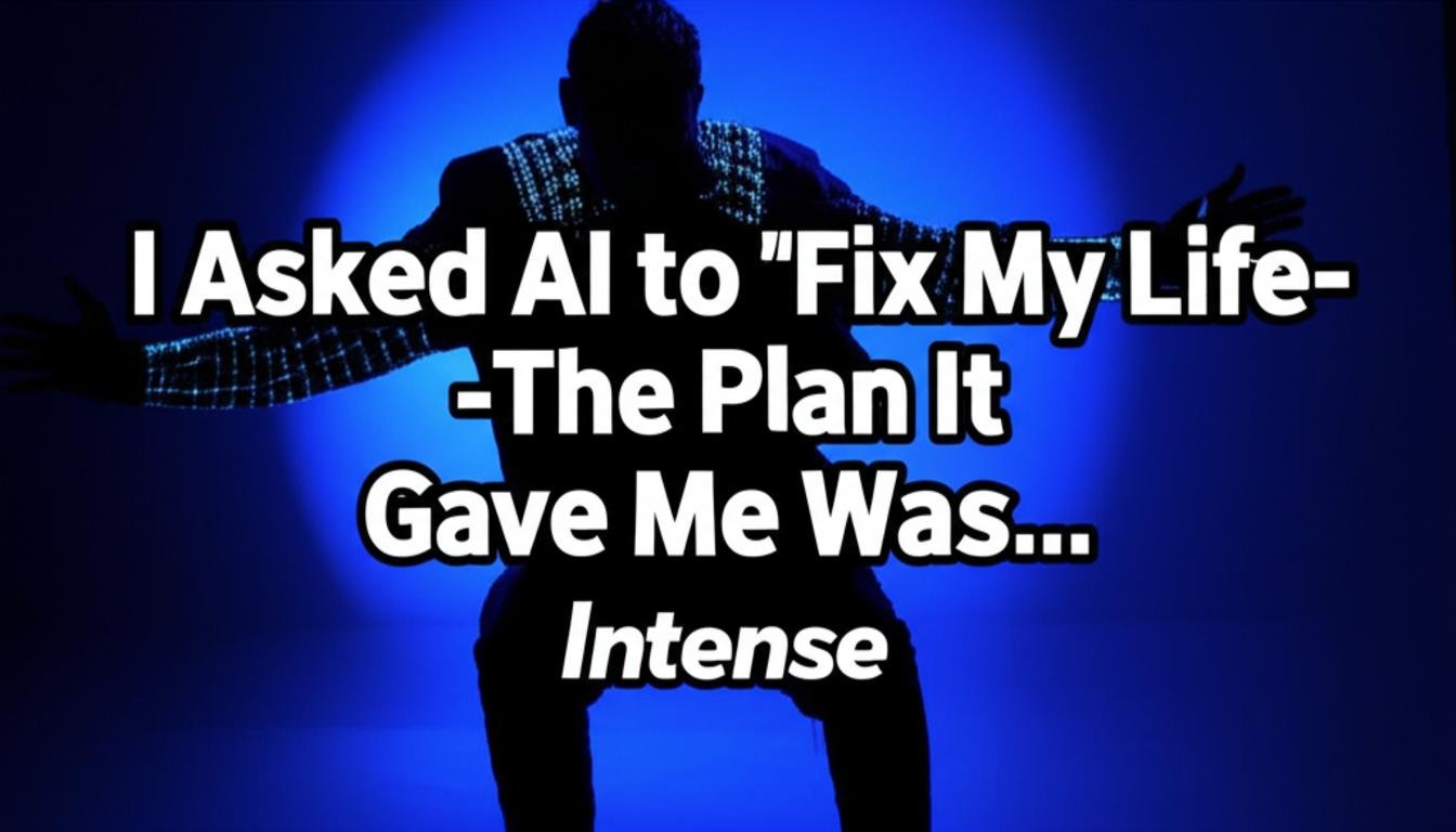 I Asked AI to “Fix My Life”-The Plan It Gave Me Was… Intense