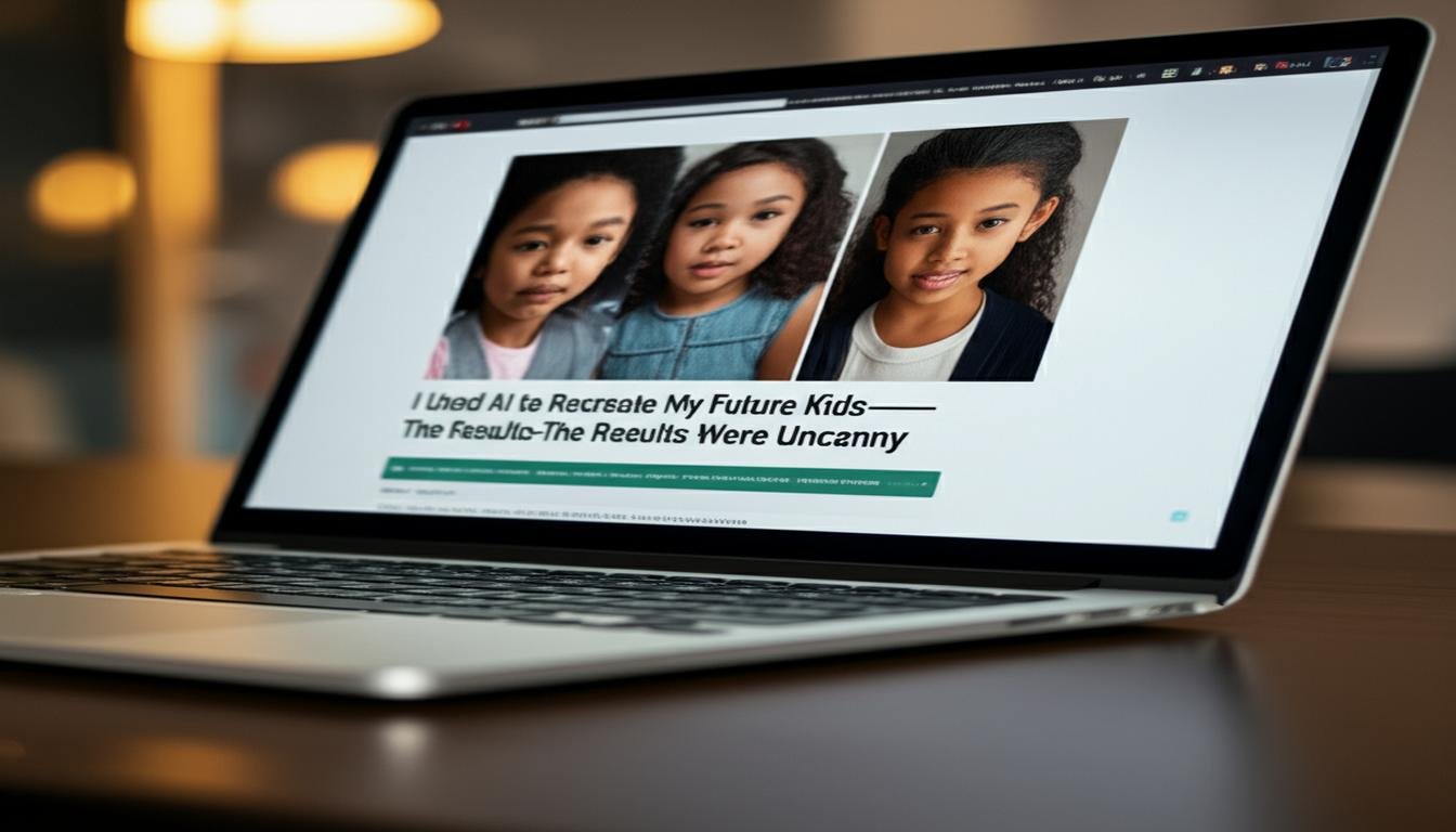 I Used AI to Recreate My Future Kids-The Results Were Uncanny