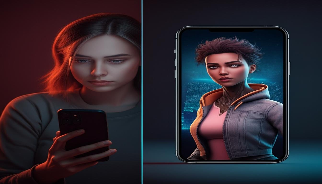 People Are Using AI to Fake a Second Personality on Social Media