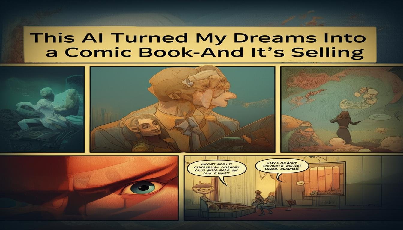 This AI Turned My Dreams Into a Comic Book-And It’s Selling