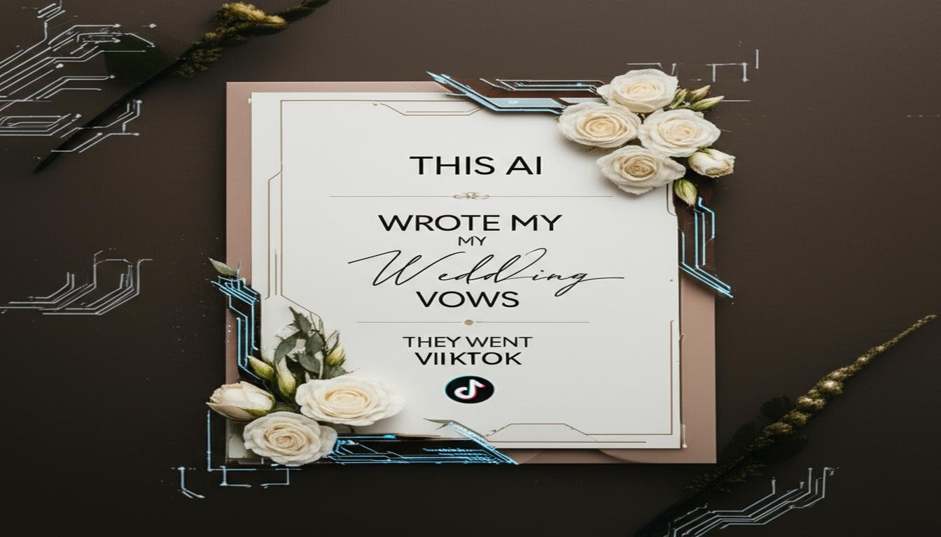 This AI Wrote My Wedding Vows-They Went Viral on TikTok